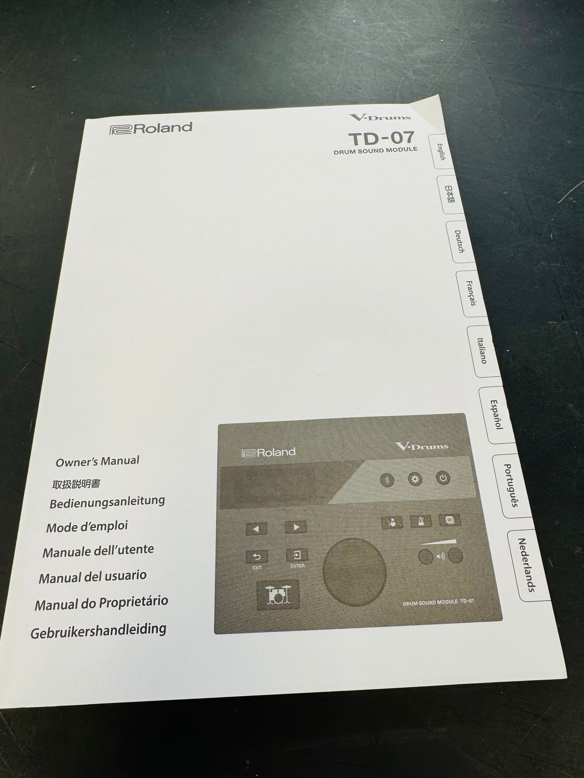 Roland Bluetooth Module Roland TD-07 KVX V-Drums Module Bluetooth TD07 OPEN BOX – Dolby Drums