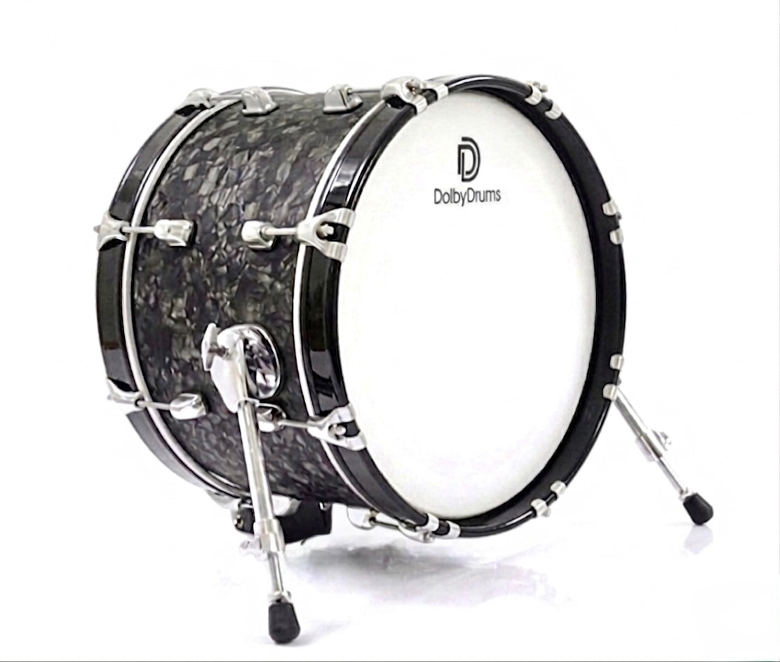 Dolby 16” x 10” Electronic Kick Drum Dark Fracture Bass for Roland Alesis HX