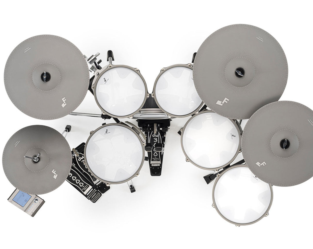 EFNOTE 3X Acoustic Designed Electronic Drum Set Black Oak