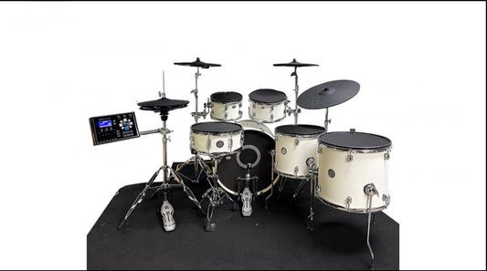 Lemon T1000 Electronic Drum Set White FULL KIT T-1000
