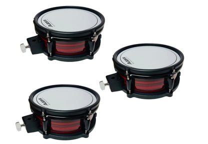 Set of 3 Alesis Nitro Pro 10” Mesh Snare Drum Pad OPEN Box