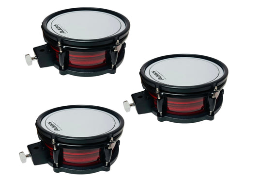 Set of 3 Alesis Nitro Pro 10” Mesh Snare Drum Pad OPEN Box