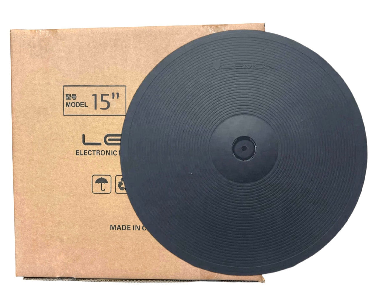 Lemon Cymbal Pack 2x15” Crash 18” Ride for Roland Alesis Kit