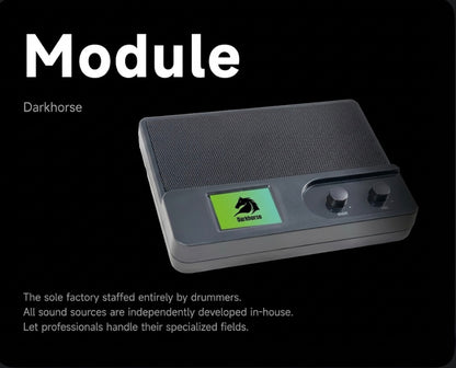 UNLOCK Dark Horse Electronic Drum Trigger Module Compatible Roland