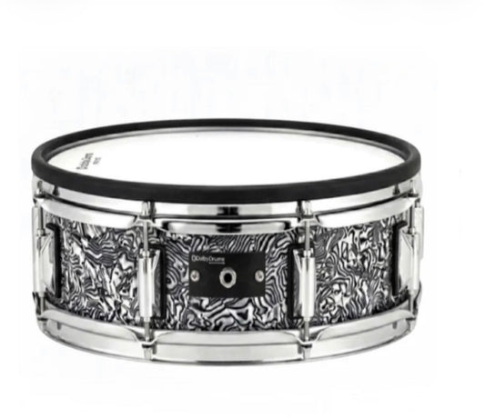 Dolby 14 x 5” Electronic Black Abalone SNARE w 6 Triggers for Roland Alesis Drum