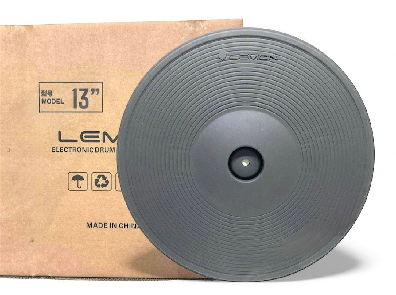 Lemon Cymbal Pack 12” Crash 13” Ride 2 Piece Hi Hat for Roland Alesis Kit