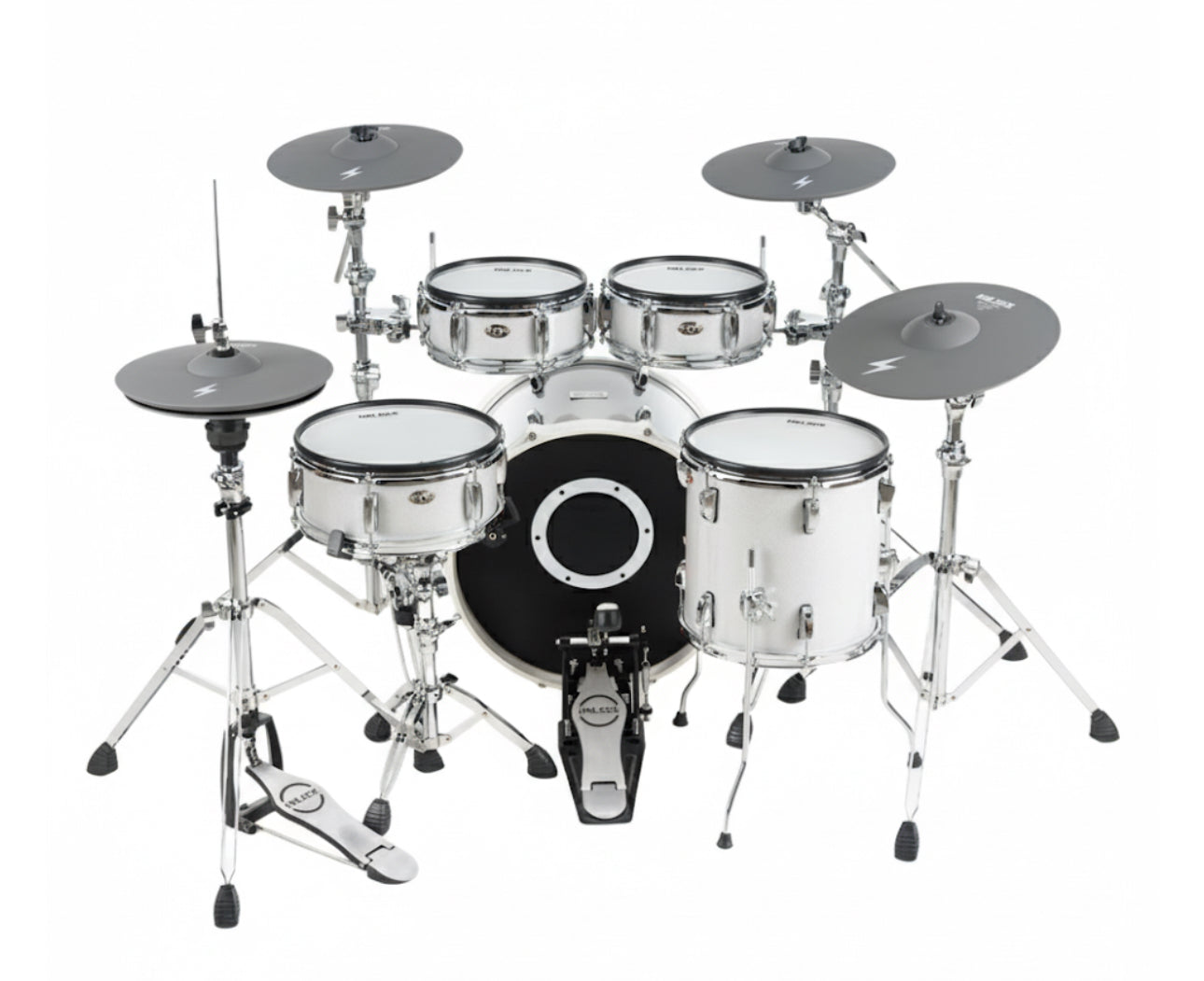 UNLOCK L1 Mini E Drum Kit Silver Edition