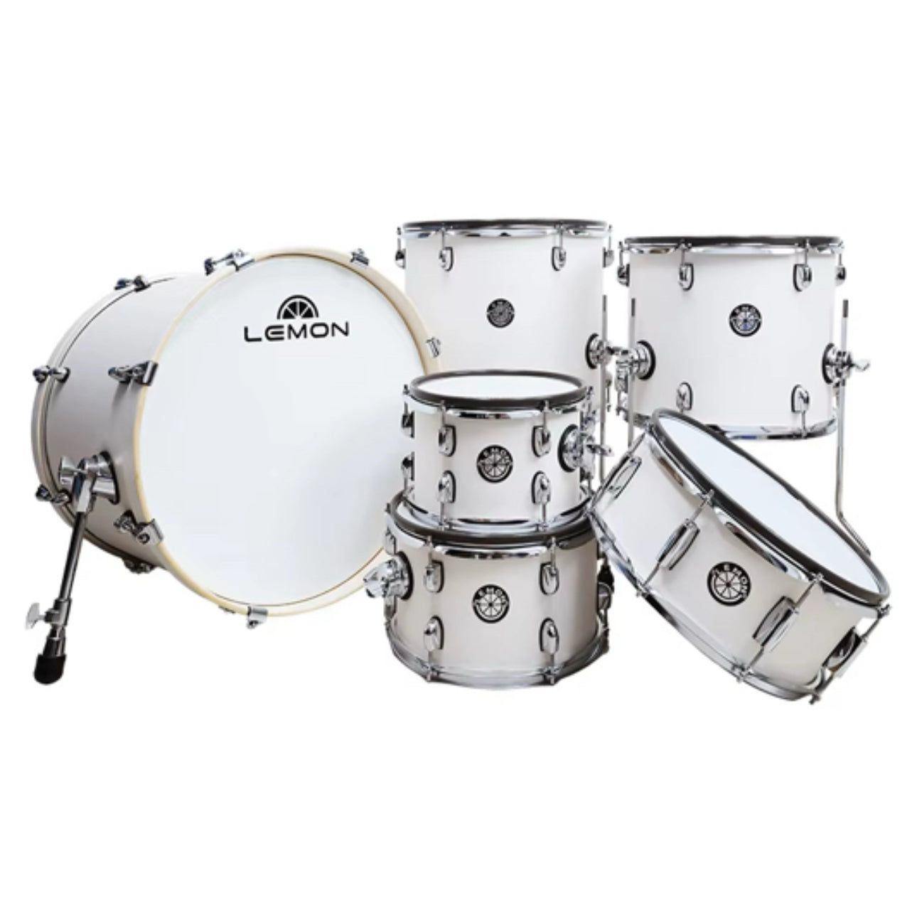 Lemon T1000 E Drum Set White NO MODULE Compatible w Roland + Alesis