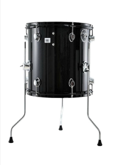 Lemon Shell Pack Black Sparkle Bass Tom Snare Drum for Roland Or Strike Kit