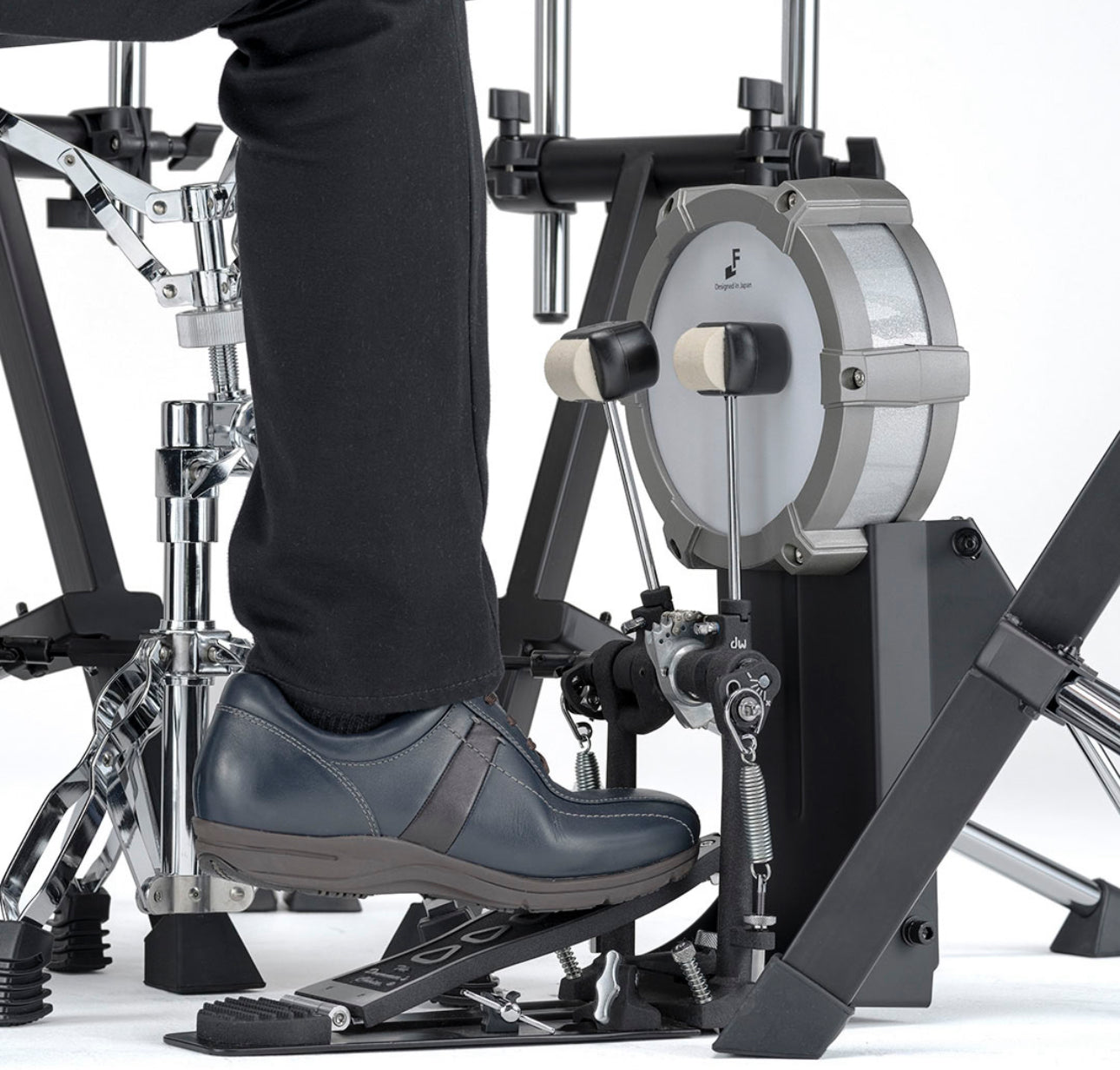 EFNOTE Kick Pad 8 White Sparkle 8” Bass Drum EFD-K08P-WS