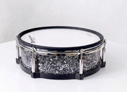 Dolby 12” Electronic Black Abalone SNARE w 6 Triggers for Roland Alesis Drum HX