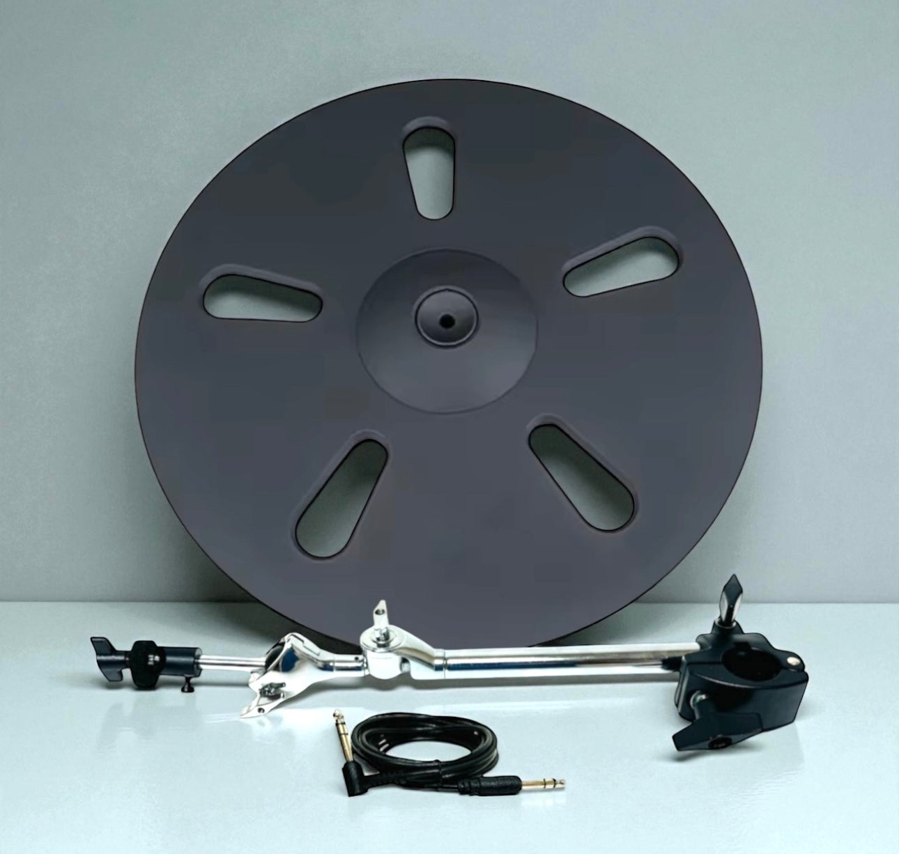 UNLOCK 18” Ride Crash Bell Cymbal w Arm for Roland Alesis Kit