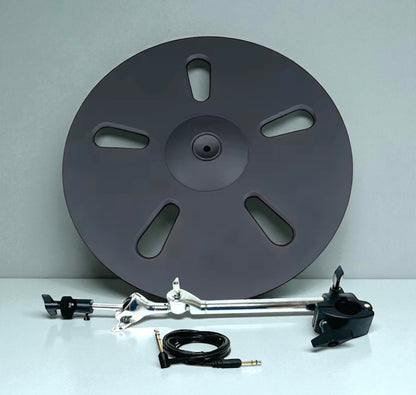 UNLOCK 18” Ride Crash Bell Cymbal w Arm for Roland Alesis Kit