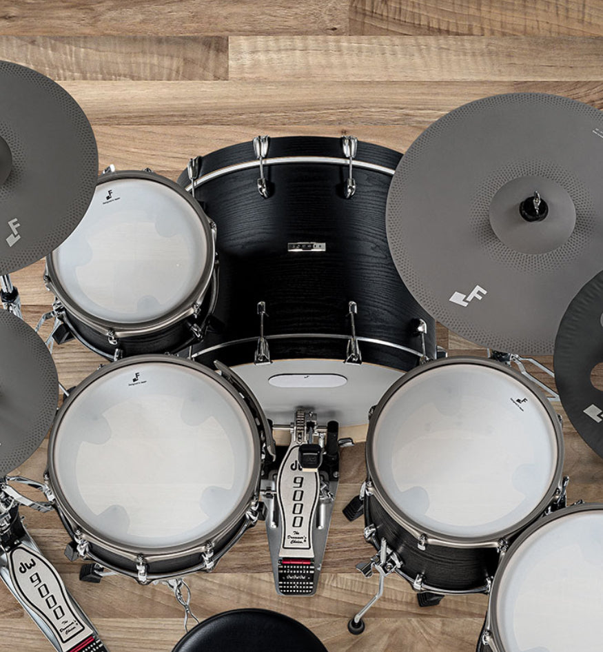 EFNOTE Kick Drum 20” Bass Black Oak EFD-K2015-BO