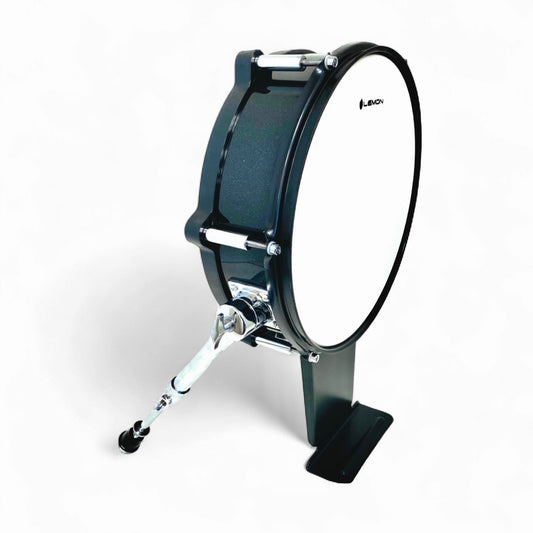 Lemon 12” Black Sparkle Bass Kick Drum for Roland and Alesis Kit