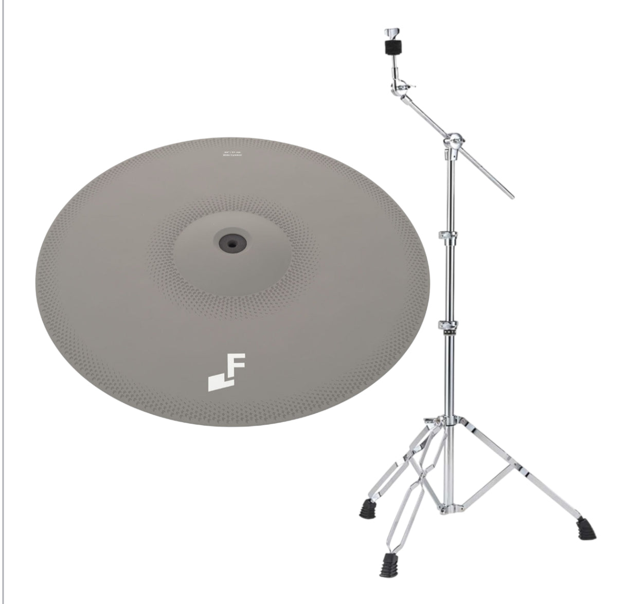 EFNOTE 20” Ride Cymbal w BOOM Stand EFD-C20