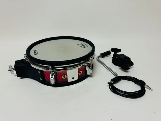 Roland PD-100 Red 10” Mesh Snare Tom Pad w Clamp PD100