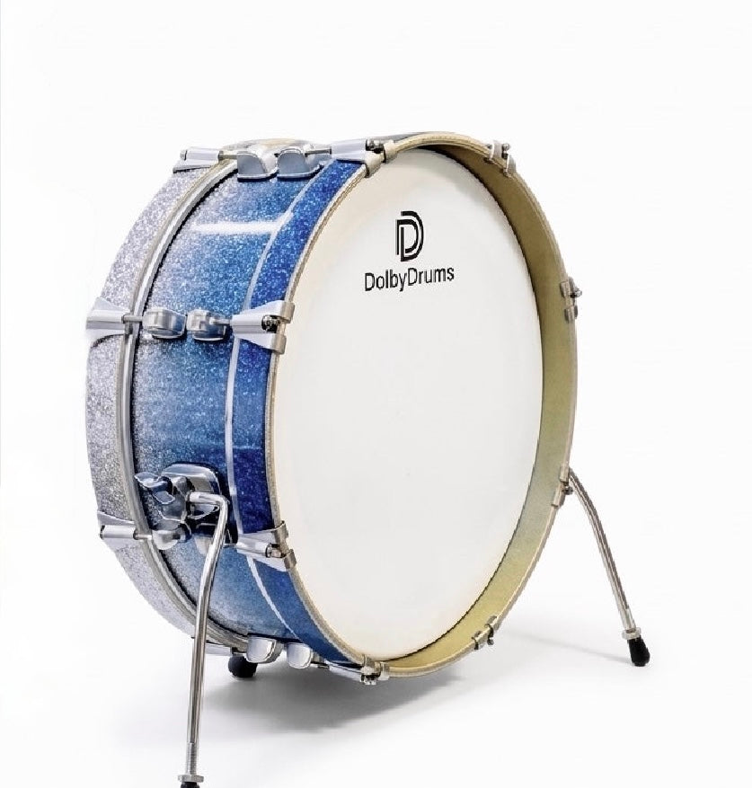 Dolby Dual Core Hybrid Shell Pack Blue Electronic Drum for Roland Alesis