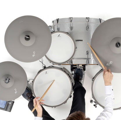 EFNOTE Kick Drum 20” Bass White Sparkle EFD-K2015-WS