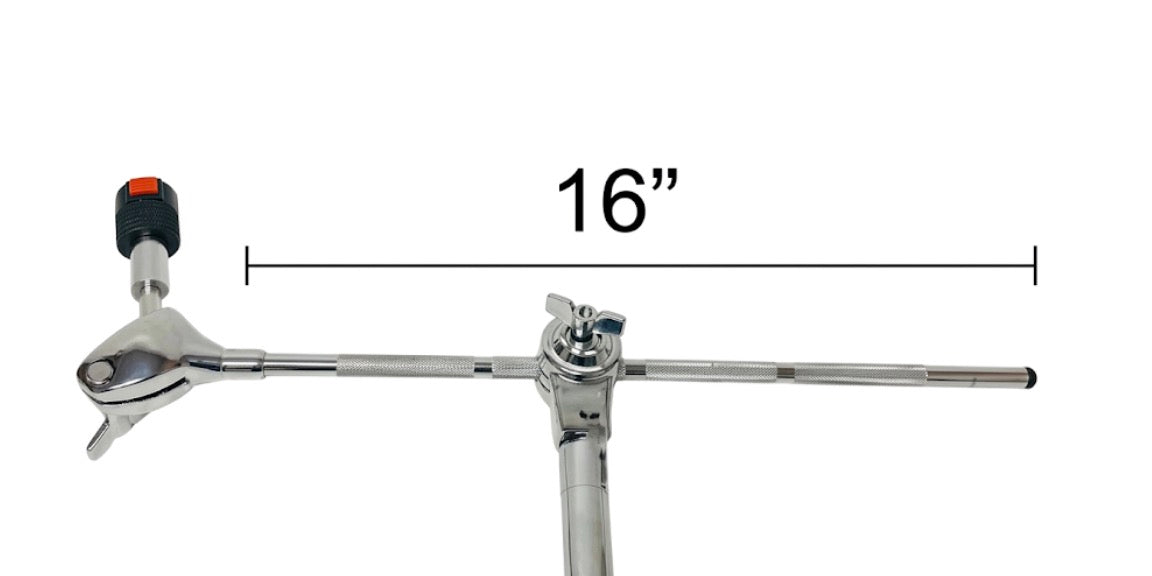 Boom Cymbal 7/8 Arm w Ball Tilt plus Clamp For Roland or Lemon Cymbal