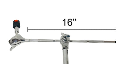 Boom Cymbal 7/8 Arm w Ball Tilt plus Clamp For Roland or Lemon Cymbal