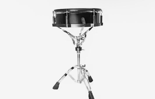 Lemon 12” x 4” SNARE Drum w Stand Black Sparkle w Mesh Head for Roland Alesis Strike
