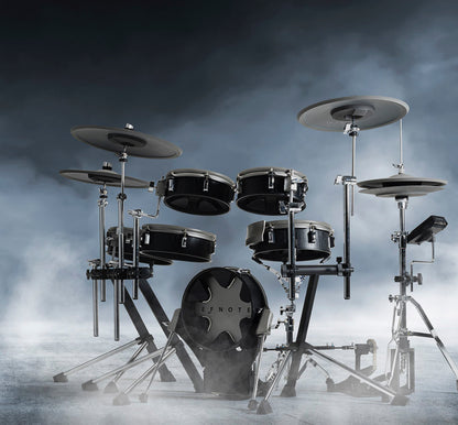 EFNOTE 3X Acoustic Designed Electronic Drum Set Black Oak