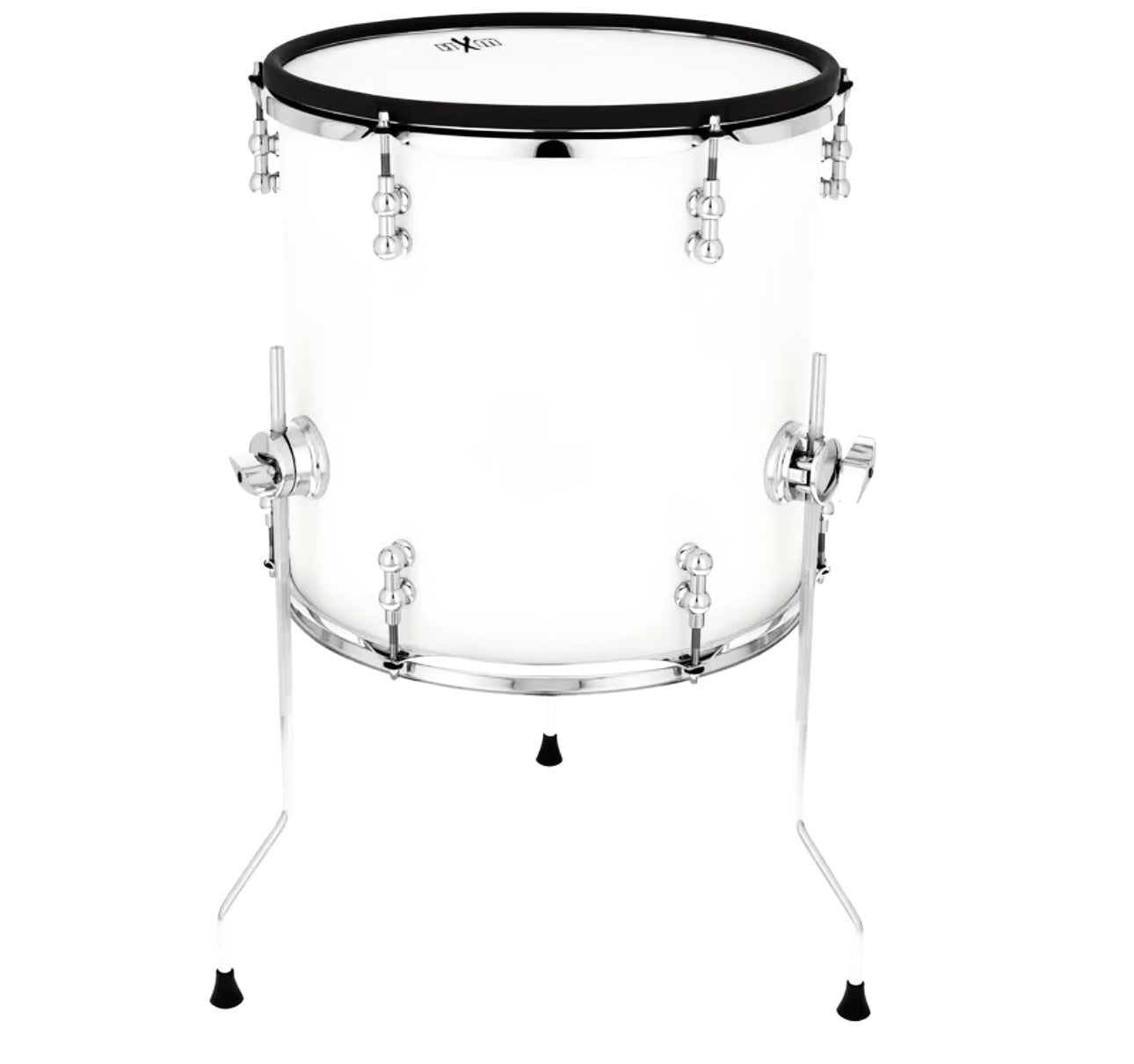 HXM 16” x 16” Mesh White Floor Tom for Roland Alesis Kit VAD