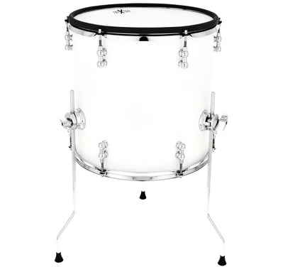 HXM 16” x 16” Mesh White Floor Tom for Roland Alesis Kit VAD