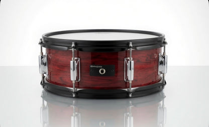 Dolby 14 x 5” Electronic Red Wood Snare w 6 Triggers for Roland Alesis Drum