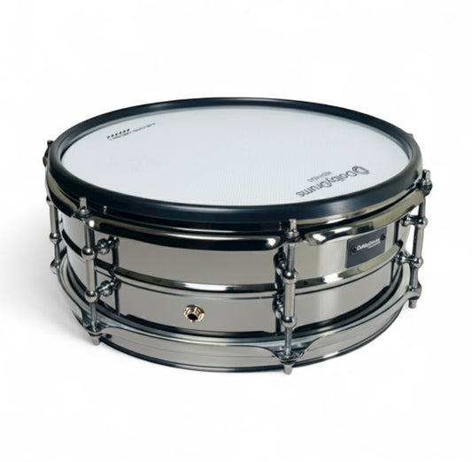 12” Electronic Black Nickel SNARE w 6 Triggers M6 PRO for Roland Alesis Drum