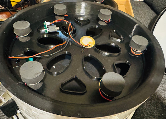 13” 6 Trigger Electronic Plate Tray **READ w Rim Zone for Roland Alesis Acoustic Drum