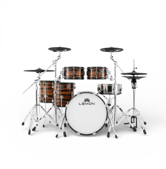 Lemon T-950 SE Drum Set DARK WOOD Compatible Roland +Alesis T950