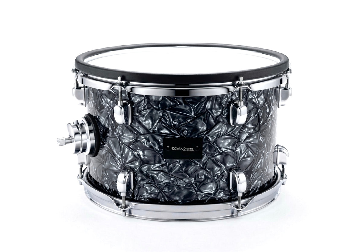 Dolby 12” x 7” Electronic Dark Fracture TOM w 6 Triggers for Roland Alesis Drum