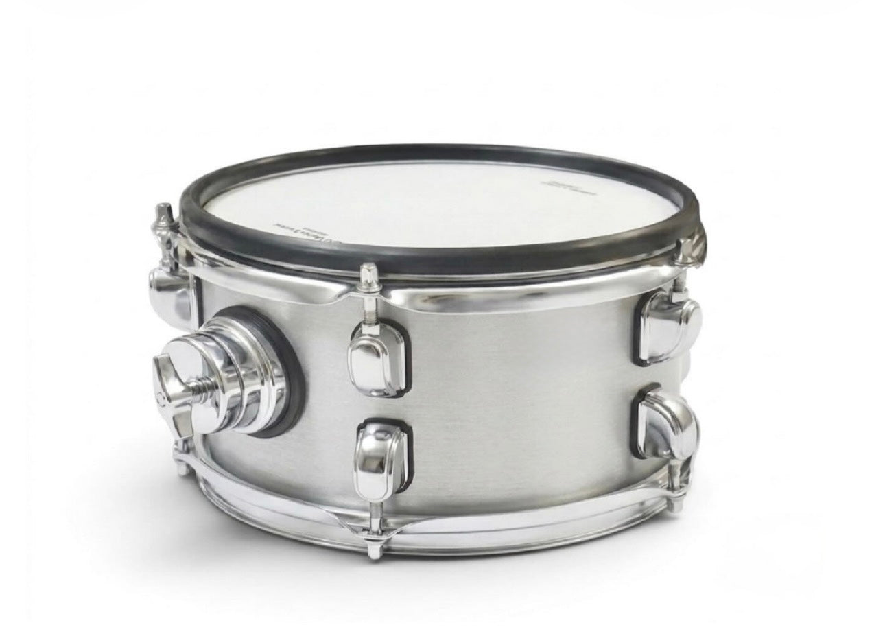 Dolby 10” Electronic White Silver TOM w 6 Triggers for Roland Alesis Drum