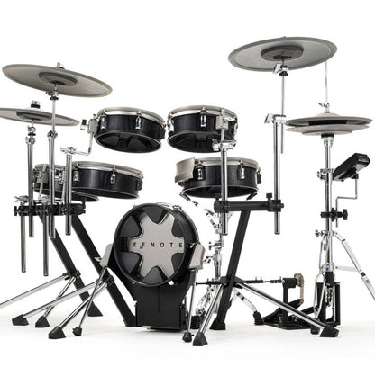 EFNOTE 3X Acoustic Designed Electronic Drum Set Black Oak