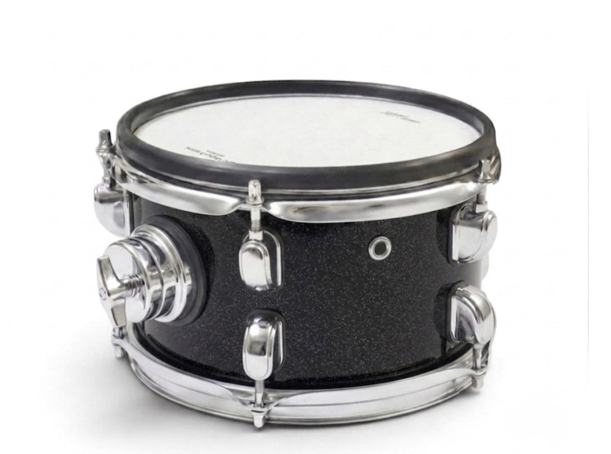 Dolby 8” Electronic Black Sparkle TOM w 3 Triggers for Roland Alesis Drum