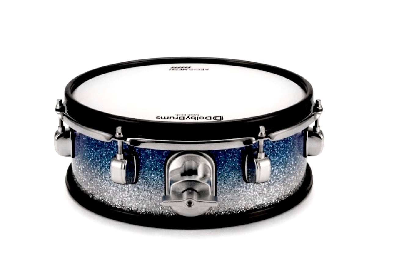 Dolby Dual Core Hybrid Shell Pack Blue Electronic Drum for Roland Alesis