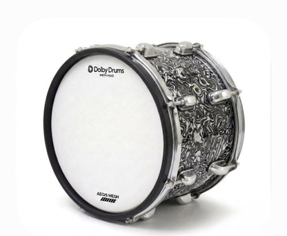 Dolby 10” Electronic Black Abalone TOM w 6 Triggers for Roland Alesis Drum