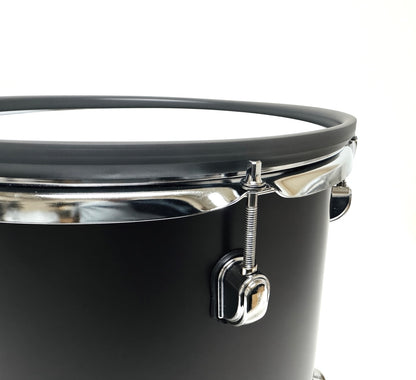 12” Gray Rubber Rim Hoop Guard Protector for Roland Alesis or Acoustic Drum