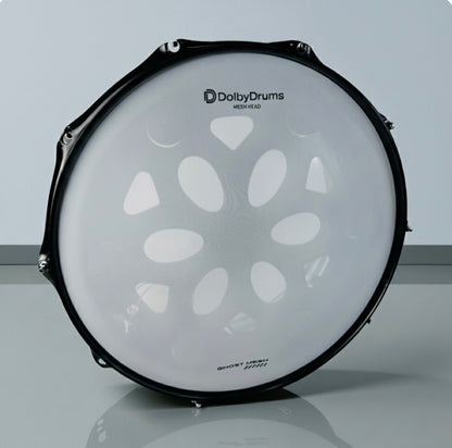 Dolby Drums 14” 1-Ply GHOST Mesh Semi Clear Drum Head for Roland Alesis Silent Pad