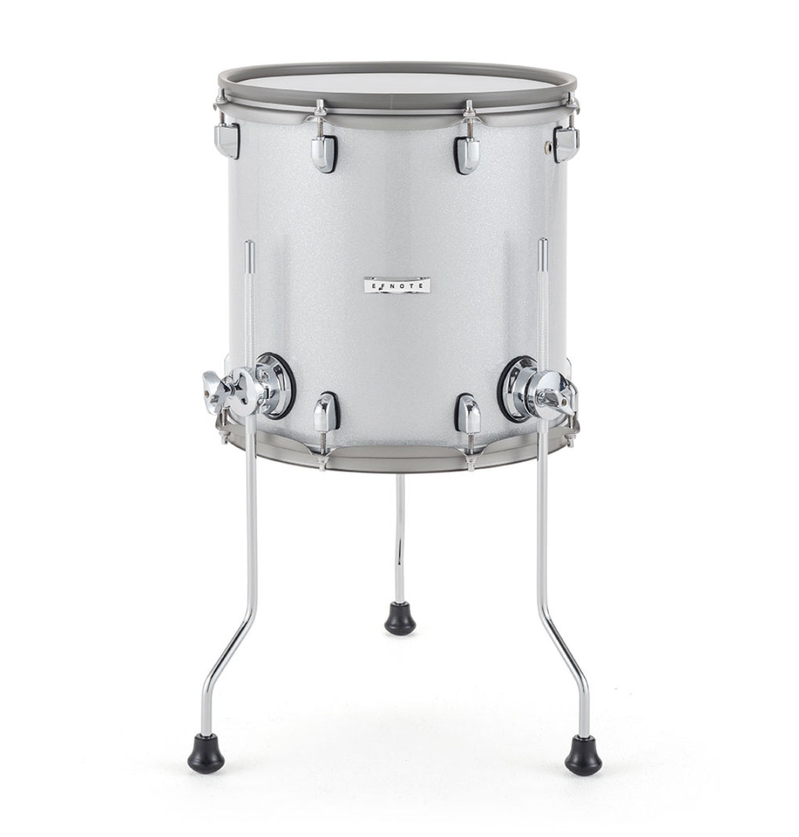 EFNOTE 13” Floor Tom Drum White Sparkle EFD-T1313-WS