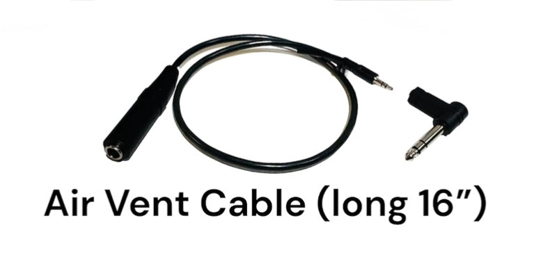 Drum Trigger Air Vent Hole Adapter LONG Cable Adapter A2E