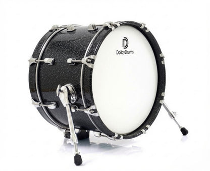 Dolby Drums 16” Electronic Kick Drum BLACK Sparkle Bass for Roland Alesis HX