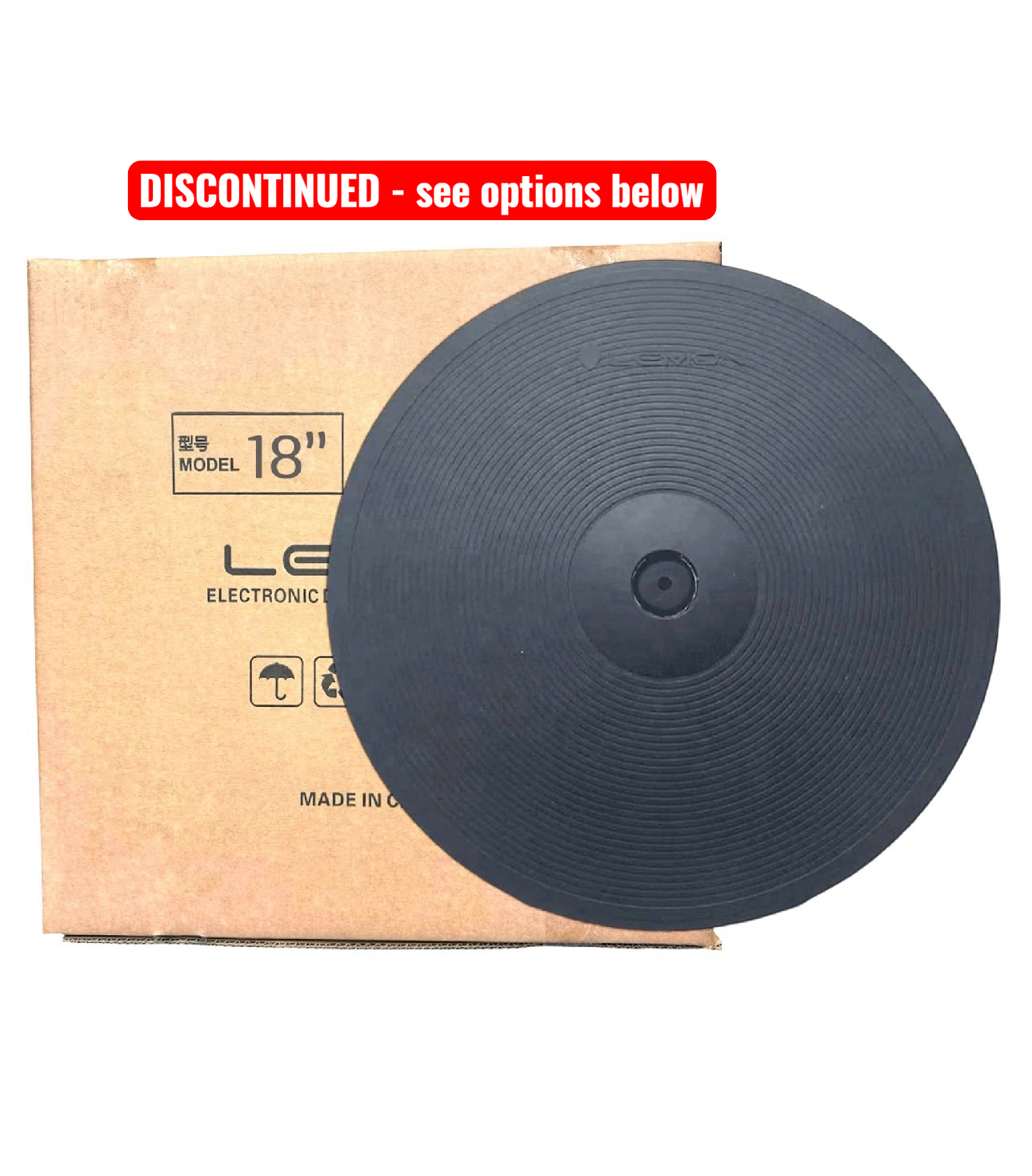 Lemon 18” Triple Zone Ride Cymbal discontinued - see other options below