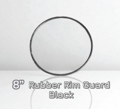 8” Rubber Rim Hoop Guard Protector for Roland Alesis or Acoustic Drum