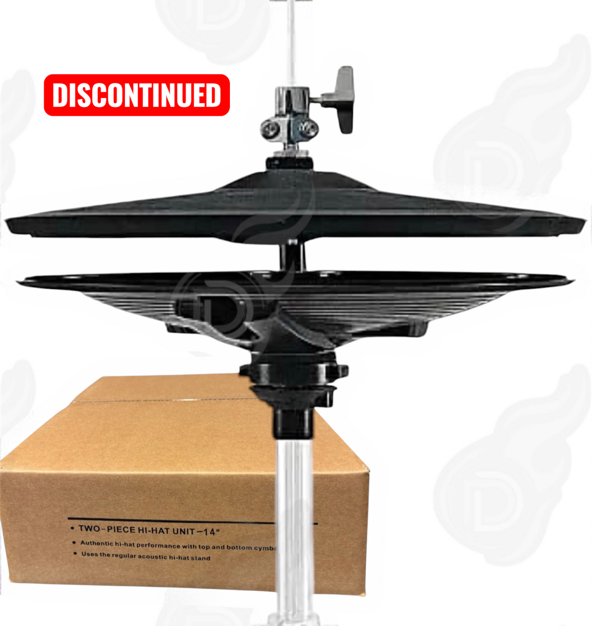 Lemon HHC14 14” Hi Hat Cymbals for Roland Alesis Strike 2 Piece