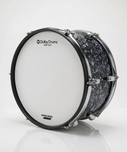 Dolby 10” x 6” Electronic Dark Fracture TOM w 6 Triggers for Roland Alesis Drum