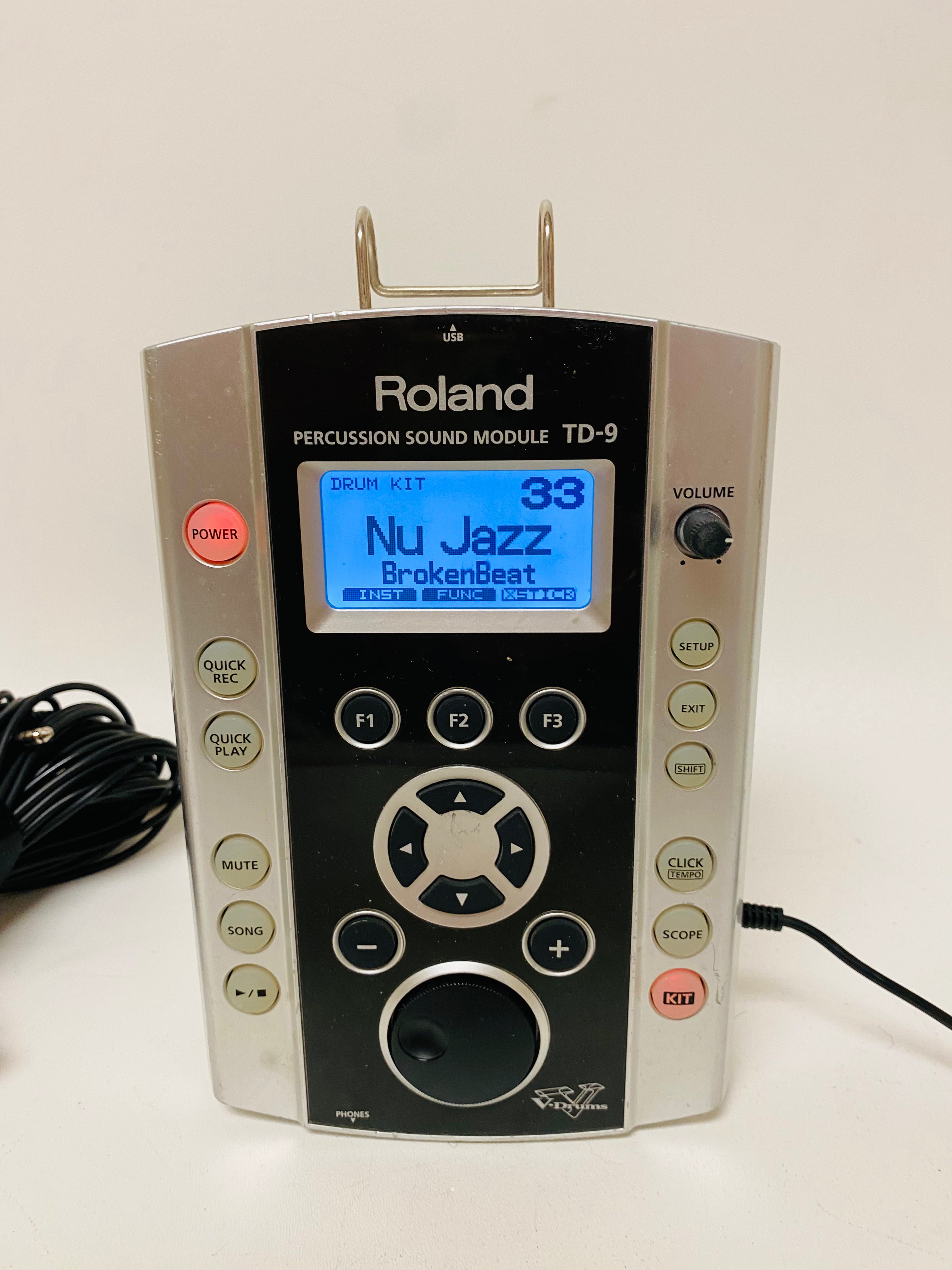 Td9 Roland TD-9 V1 Module Brain Cables TD9 – Dolby Drums