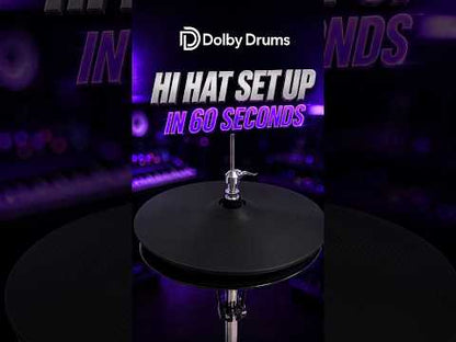 Dolby 12” Hi Hat Cymbals for Lemon Roland Alesis 2 Piece HHC12